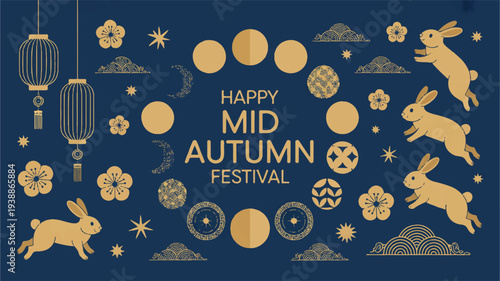 easter card with easter eggs