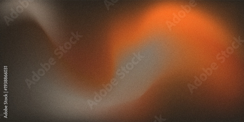 Abstract color gradient film grain texture background,