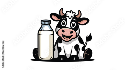 Happy Baby Cow Milk Bottle