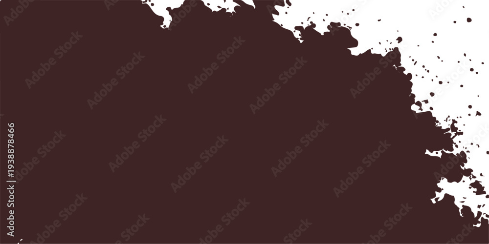 Fototapeta premium Abstract grunge floral background with a hand-drawn paper border and 3d design elements on a green screen alpha frame for business animation