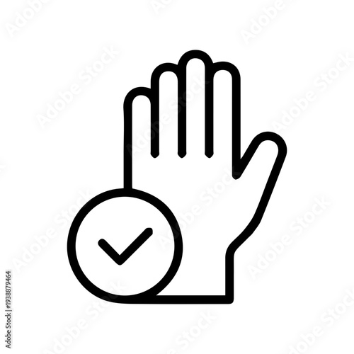 Approved Hand Icon