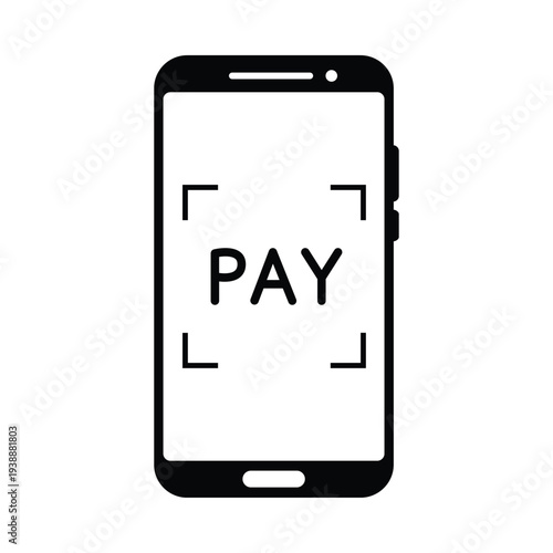 mobile phone payment screen icon