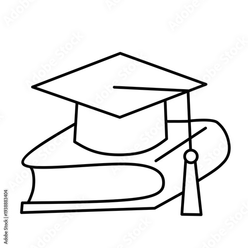 Student Graduation icon vector