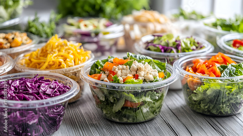 fresh vegetable salad