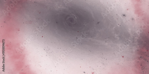 Fantasy light red, pink shades watercolor background. light pink and white colors background for design subtle color. Soft pink grunge background frame plane sky view with stars and sunset4252