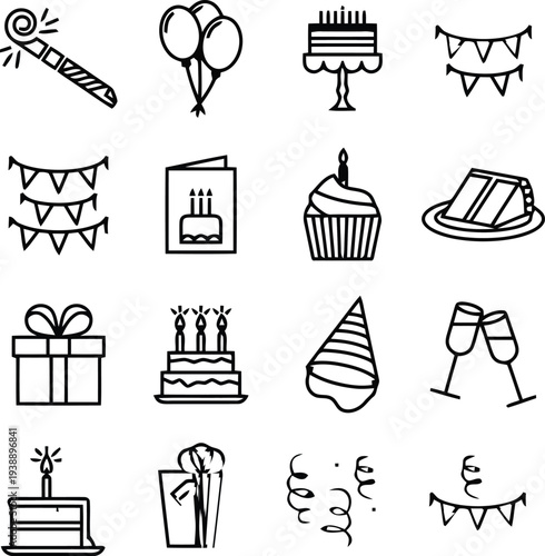 celebrating birthday things 