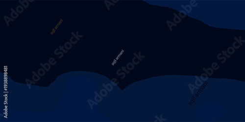 Black dark navy blue silver abstract pattern background. Geometric shape. Line triangle angle fold polygon diamond 3D. Color gradient ombre. Rough grain noise