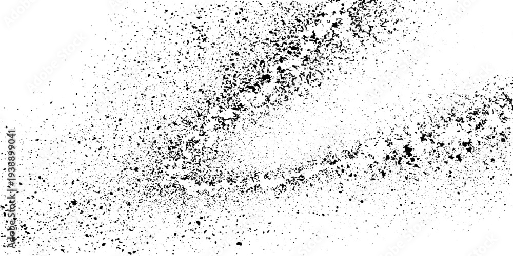 Obraz premium Abstract Grey Speckled Pattern on White Background with Random Dot Texture and Irregular Grain Effect.