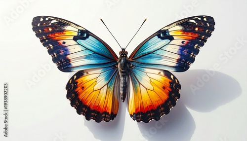 Colorful Butterfly with Vibrant Wing Patterns.