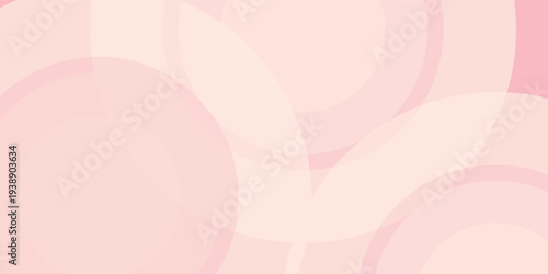 Minimalist banner background, pastel colorful, pink and yellow gradations. Circle effect style geometric,modern,art