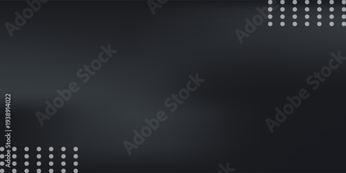 Premium Black vector. Limbo dark grey spotlight background. Abstract 3d backdrop for product presentation. Minimal wall scene. Showcase, promotion display. dop