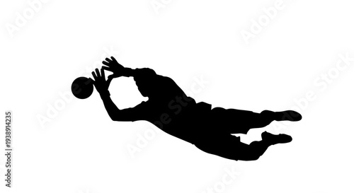 Goalkeeper Catching Ball in Mid Air 1.
