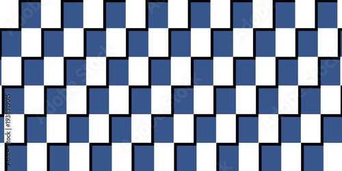 Lumberjack plaid seamless pattern. Vector illustration. Blue color. Textile template.