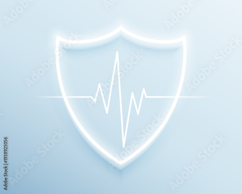 ecg cardio pulse line with shield guard design