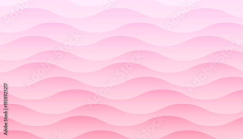 wave style rose pink color abstract wallpaper