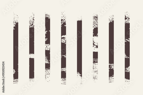 set of grungy stain texture background in hand drawn style