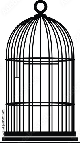 Vintage street lamp silhouette set with ornate wrought iron details, classic gas lantern posts for urban lighting and architectural design elements.