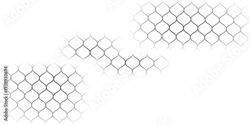 Black snake skin pattern isolated on white background eps 10