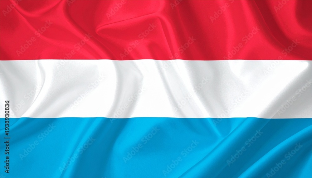 Fototapeta premium flag of Luxembourg