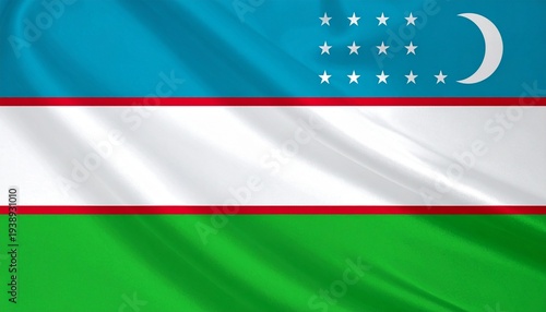 flag of Uzbekistan