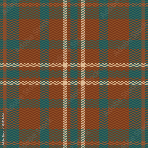 Tartan plaid pattern with texture.