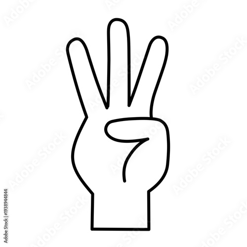 New Year party icon vector