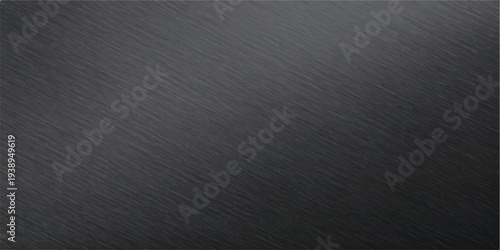 Dark gray brushed metal texture background with subtle diagonal lines and smooth gradient transition
