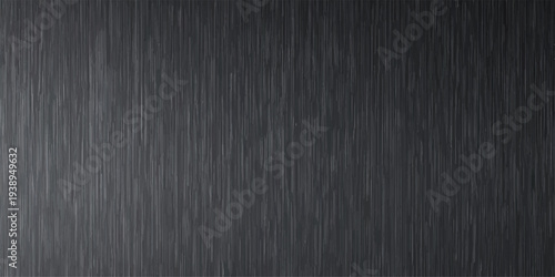 Fine vertical brushed texture on a dark gray metallic surface, with subtle light effects for a sophisticated background