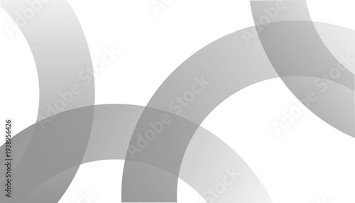 Abstract overlapping circles modern graphic design element 
