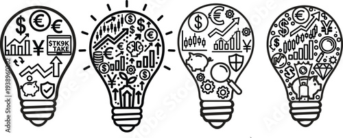 Innovative business ideas and financial growth concepts