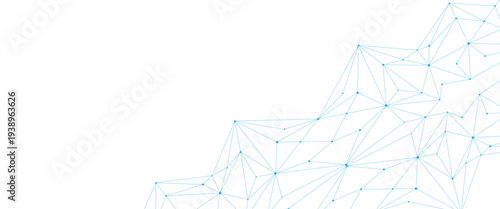 Vector digital futuristic technological with global connection with global lines and dots abstract..