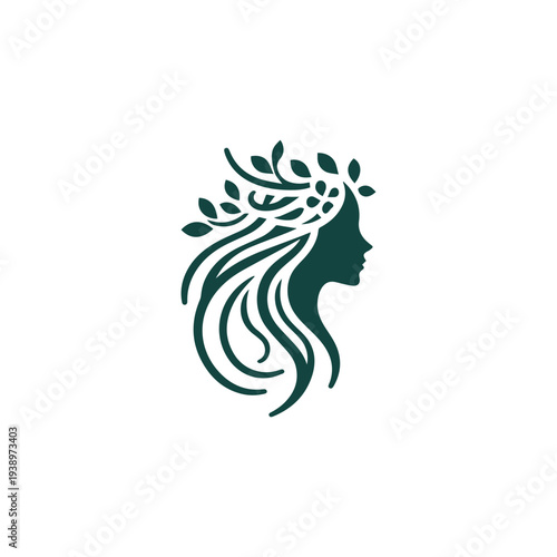 Foto Forest Druid Goddess Logo