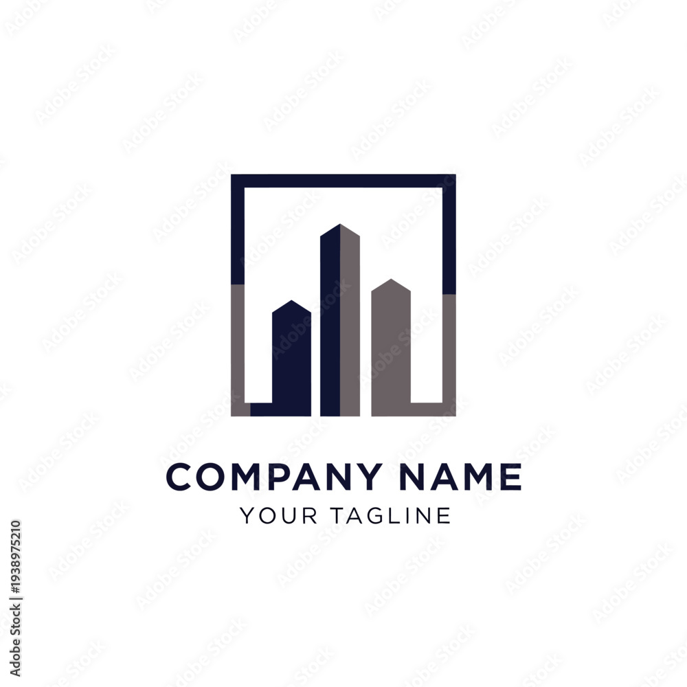 Fototapeta premium Corporate Identity Logo Template Design Element.