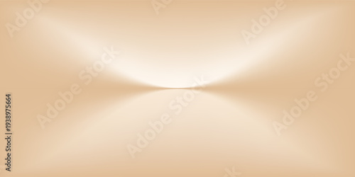 Luxurious golden beige background gradient with smooth silk-like texture, featuring warm light tones and elegant cream hues. Vector high-end branding bg illustration and refined compositions