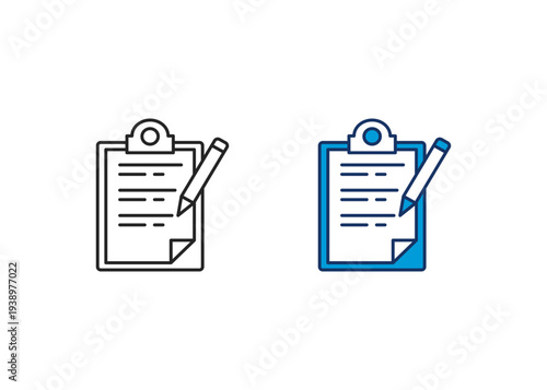 Consent Icon Set Multiple Style Collection