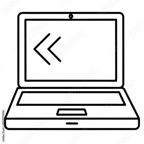 laptop computer icon