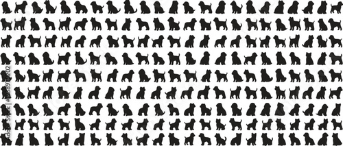 Black houndstooth pattern on white background textile design element