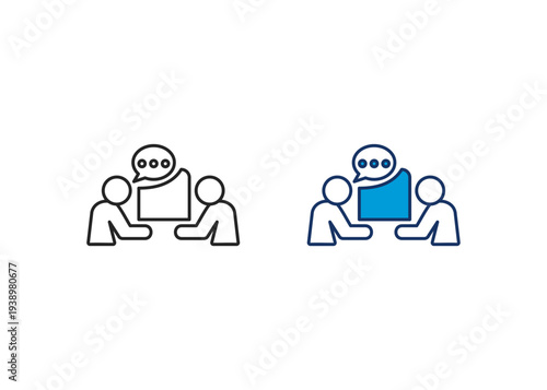 Advice Icon Set Multiple Style Collection