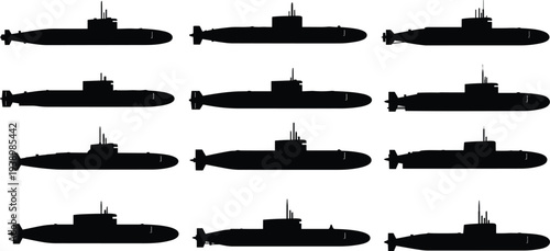 Black rabbit silhouettes in egg shaped frames with grass, featuring front, side, and back views for Easter holiday vector design, and laser cutting.