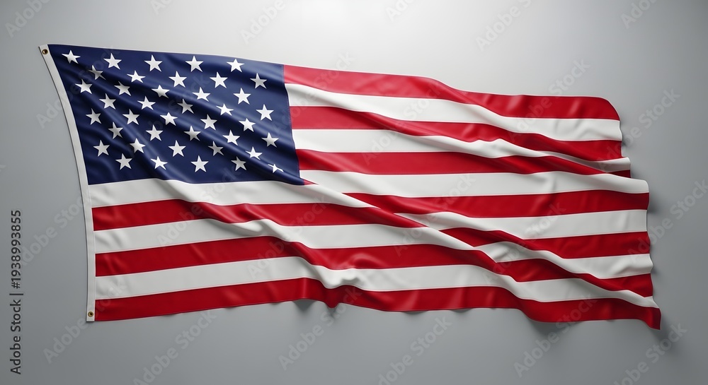 Obraz premium Flag day 2024 celebrating the adoption of the united states flag on june 14th with patriotic spirit and american pride