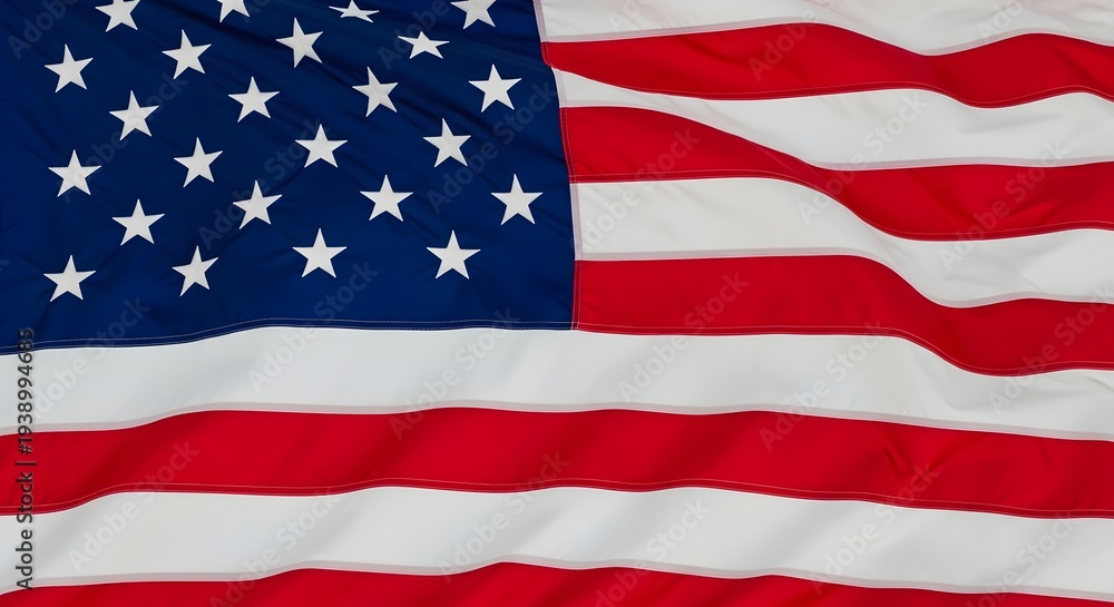 Fototapeta premium Flag day 2024 celebrating the adoption of the united states flag on june 14th patriotic symbol of american freedom and unity