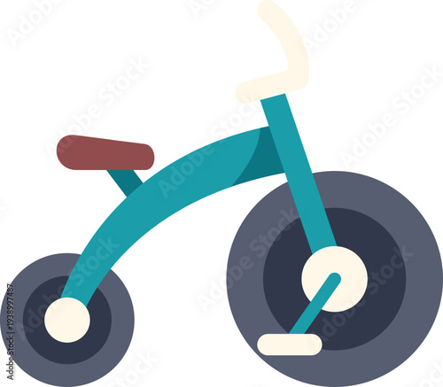 Tricycle toy providing children with early mobility development and fun