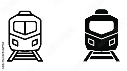 Train Icon Transport Technology Symbol