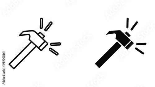 Hammer Tool Impact Action Commercial