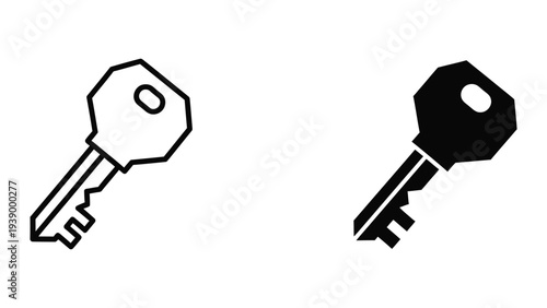 Key Icon Unlock Solution Access