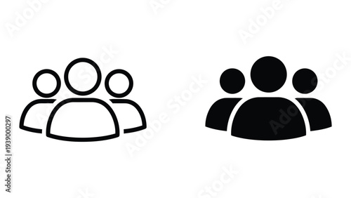 People Group Icon Business People Community Symbol