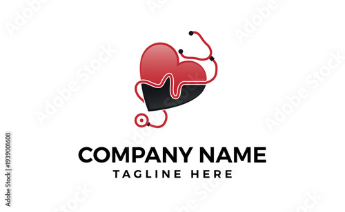 Flat medical feast illustration