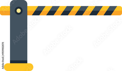 Traffic barrier managing entry and exit at security checkpoints