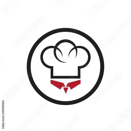 Toque Hat for Restaurant Catering logo design inspiration.