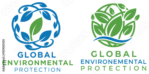 Earth with growing plants eco sustainability vector illustration flat design eps 10